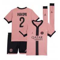 Camiseta Paris Saint-Germain Achraf Hakimi #2 Tercera Equipación Replica 2024-25 para niños mangas cortas (+ Pantalones cortos)